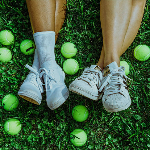 Tennis Ball Feet
