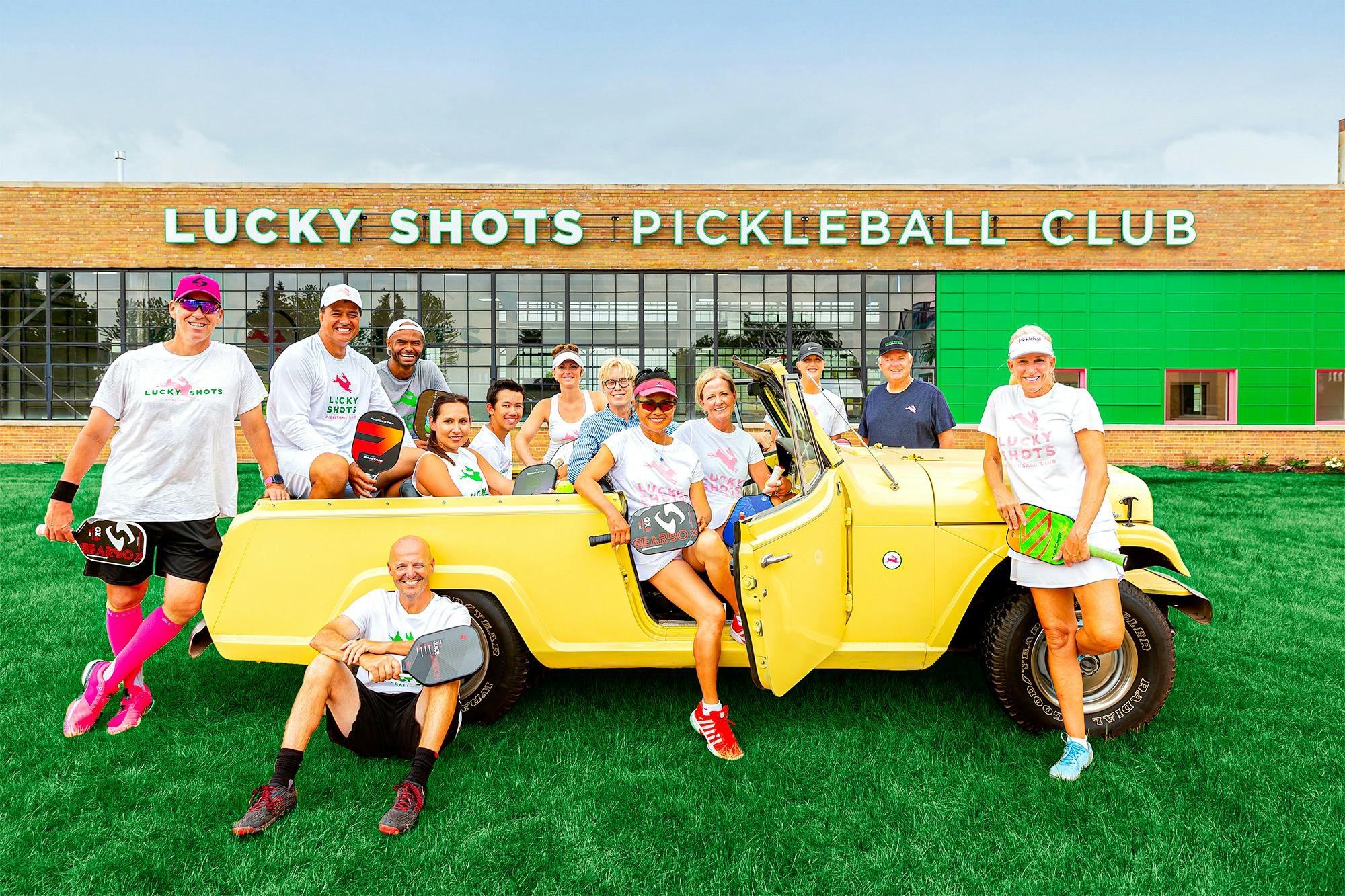 Image 4 of 5 of Lucky Shots Pickleball Club court