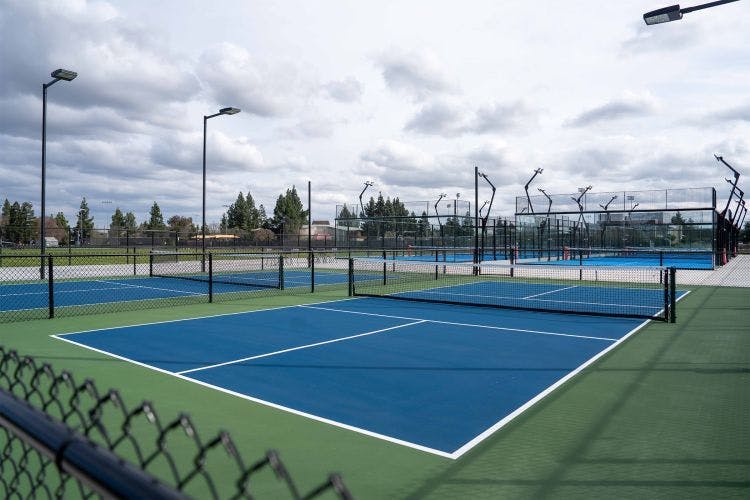 Leigh High School Tennis Court