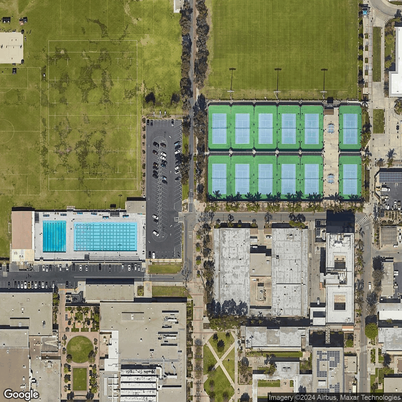 California State University, Long Beach Tennis Courts